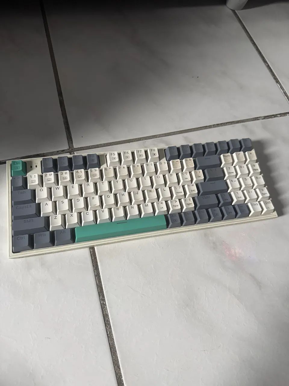 Machenike K500 duplo clique em algumas teclas