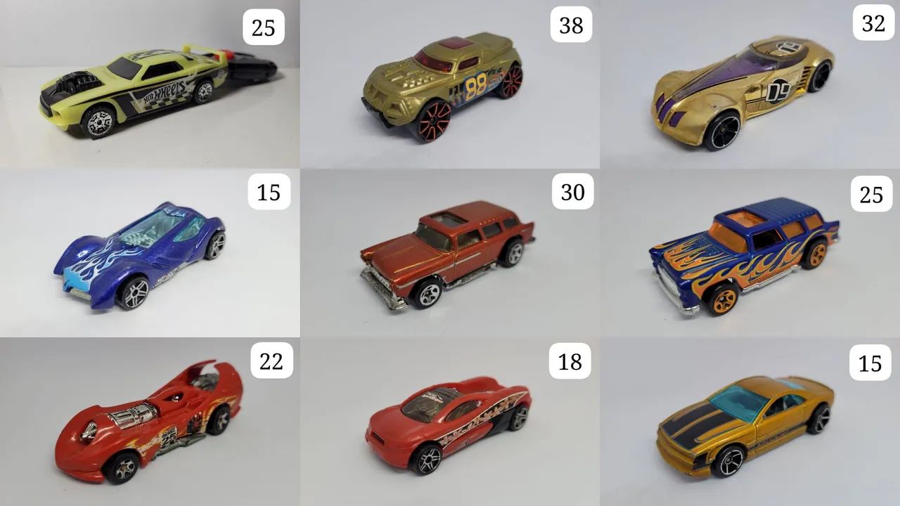 Miniaturas Modelos Acceleracers e Via 35 Hot Wheels 