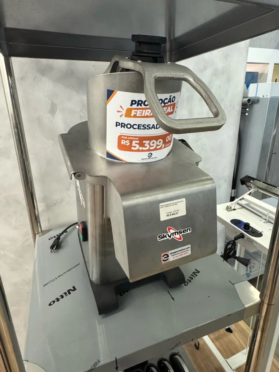 Processador de alimentos 7 discos Skymsen novo com garantia  - Foto 2