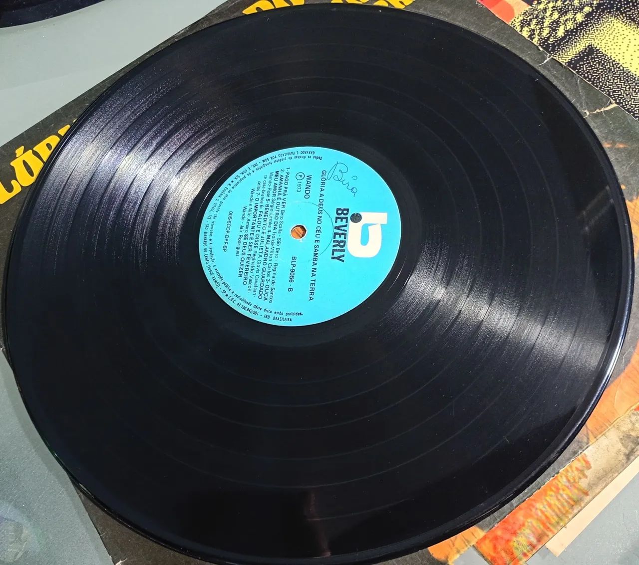 LP WANDO Glória A Deus No Céu E Samba Na Terra 1973 - Foto 3