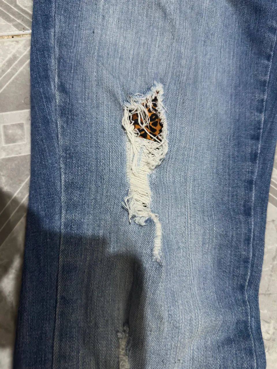 Calça flare jeans vintage  - Foto 2