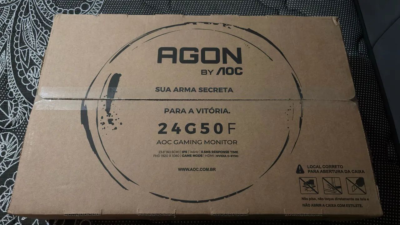 Monitor Gamer AOC 144Hz 23,8 Polegadas  - Foto 4
