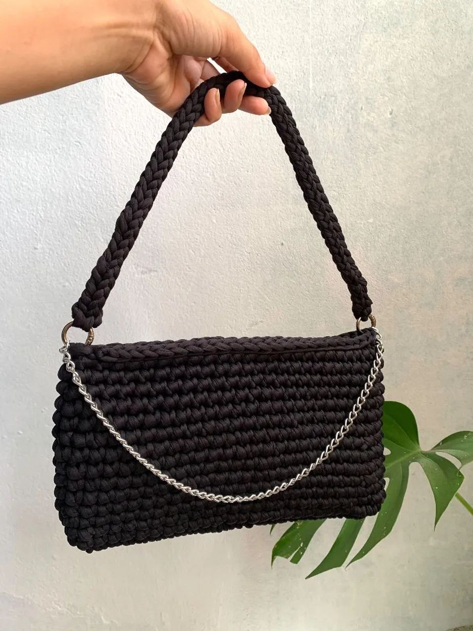 Bolsa de croche de ombro - Foto 2