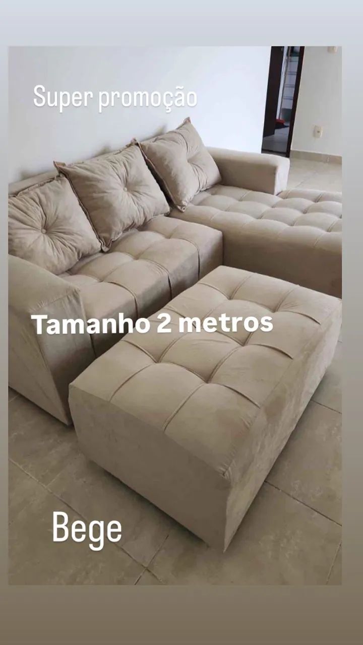 Tamanho 2 metros . SOFÁ aproveite 