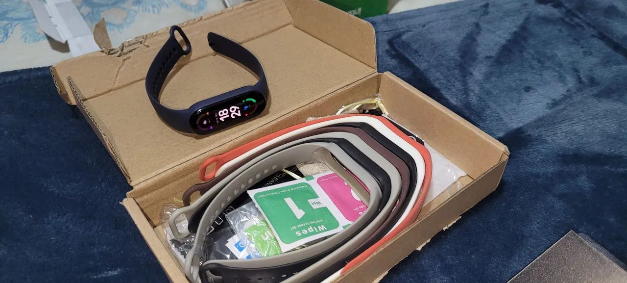 Mi Band 6 com pulseiras adicionais - Foto 4