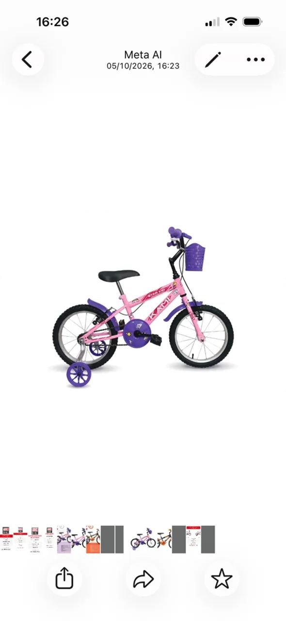 Bicicleta infantil  - Foto 5