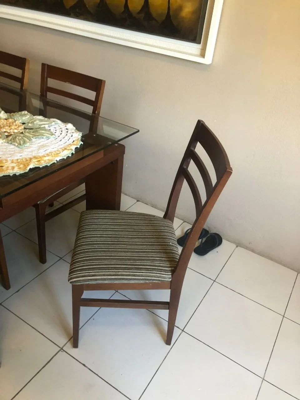 Mesa de jantar + 6 cadeiras - Foto 2