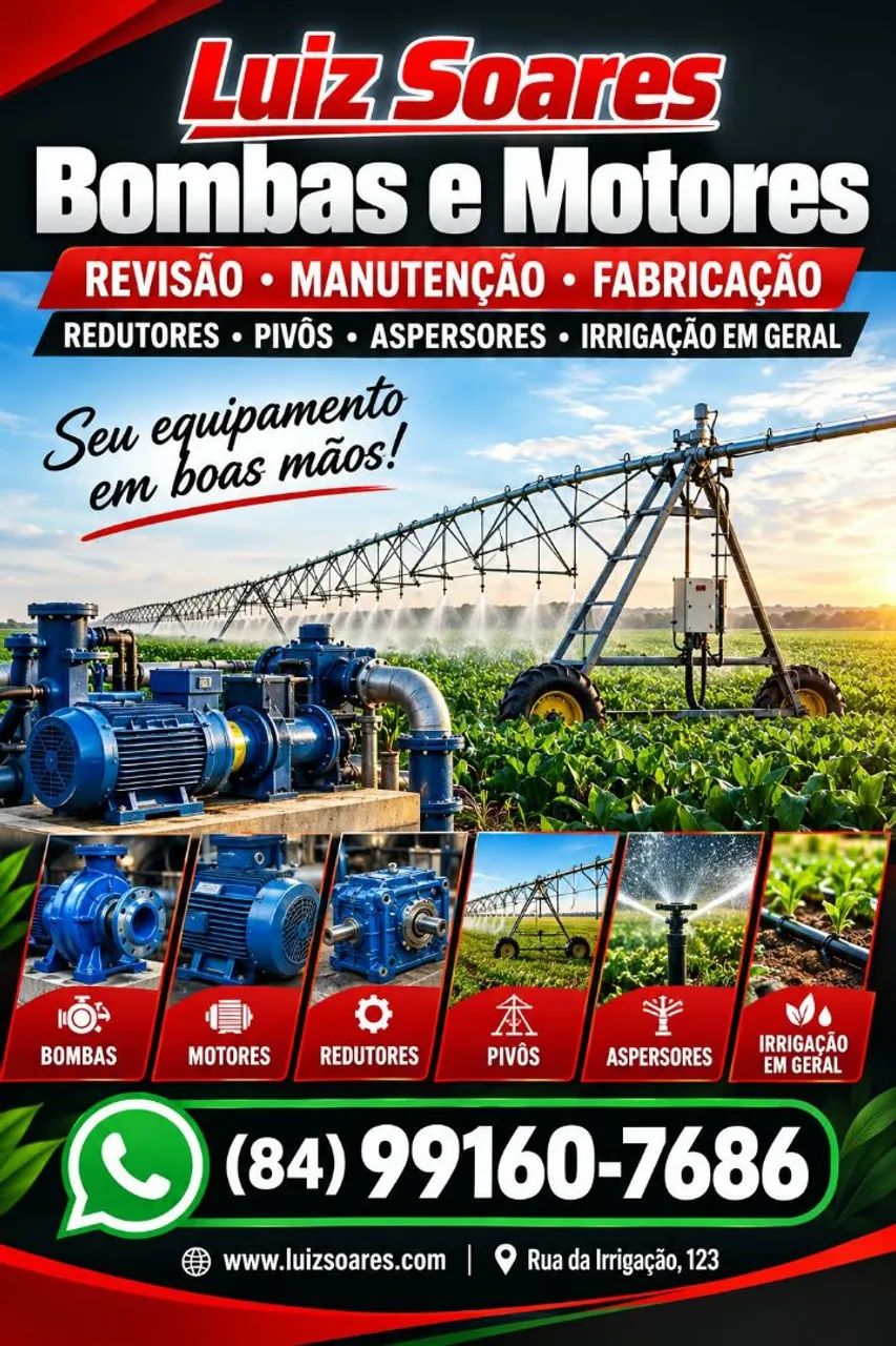 Serviços de bombas e motores 