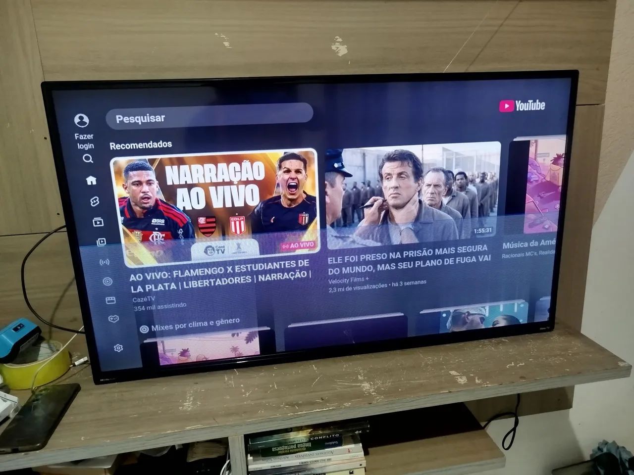 Tv smart 43" 5G defeito  - Foto 2