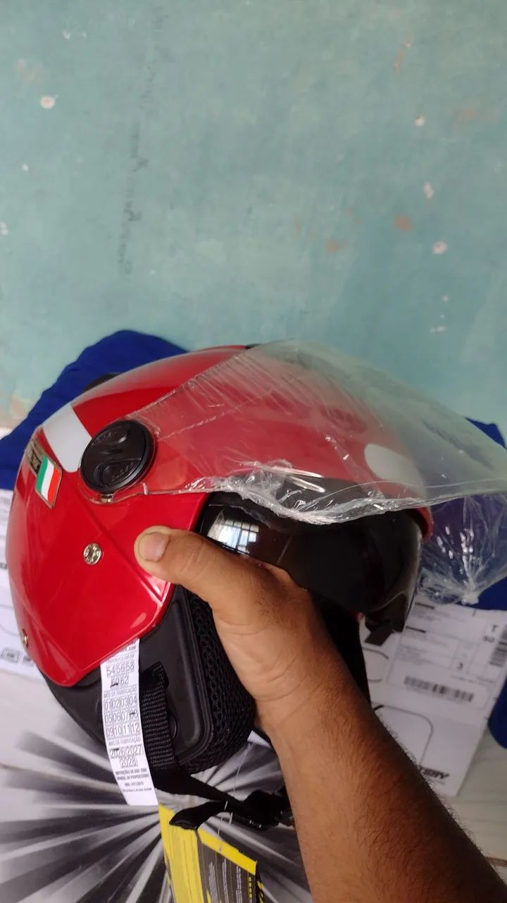 Capacete aberto  - Foto 4