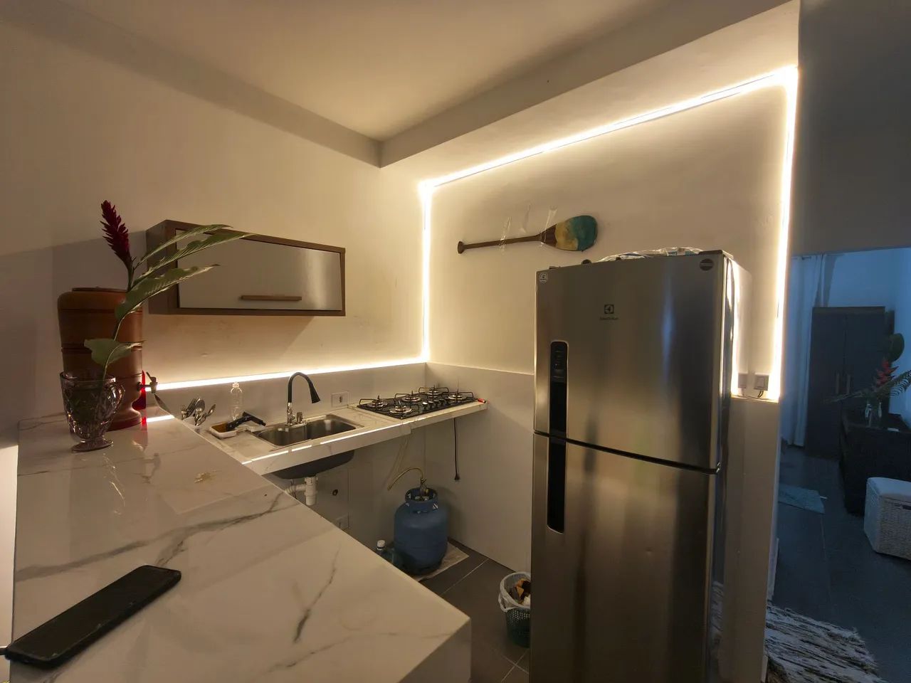 LOFT COMPACTO E ACONCHEGANTE EM CAMBURI 