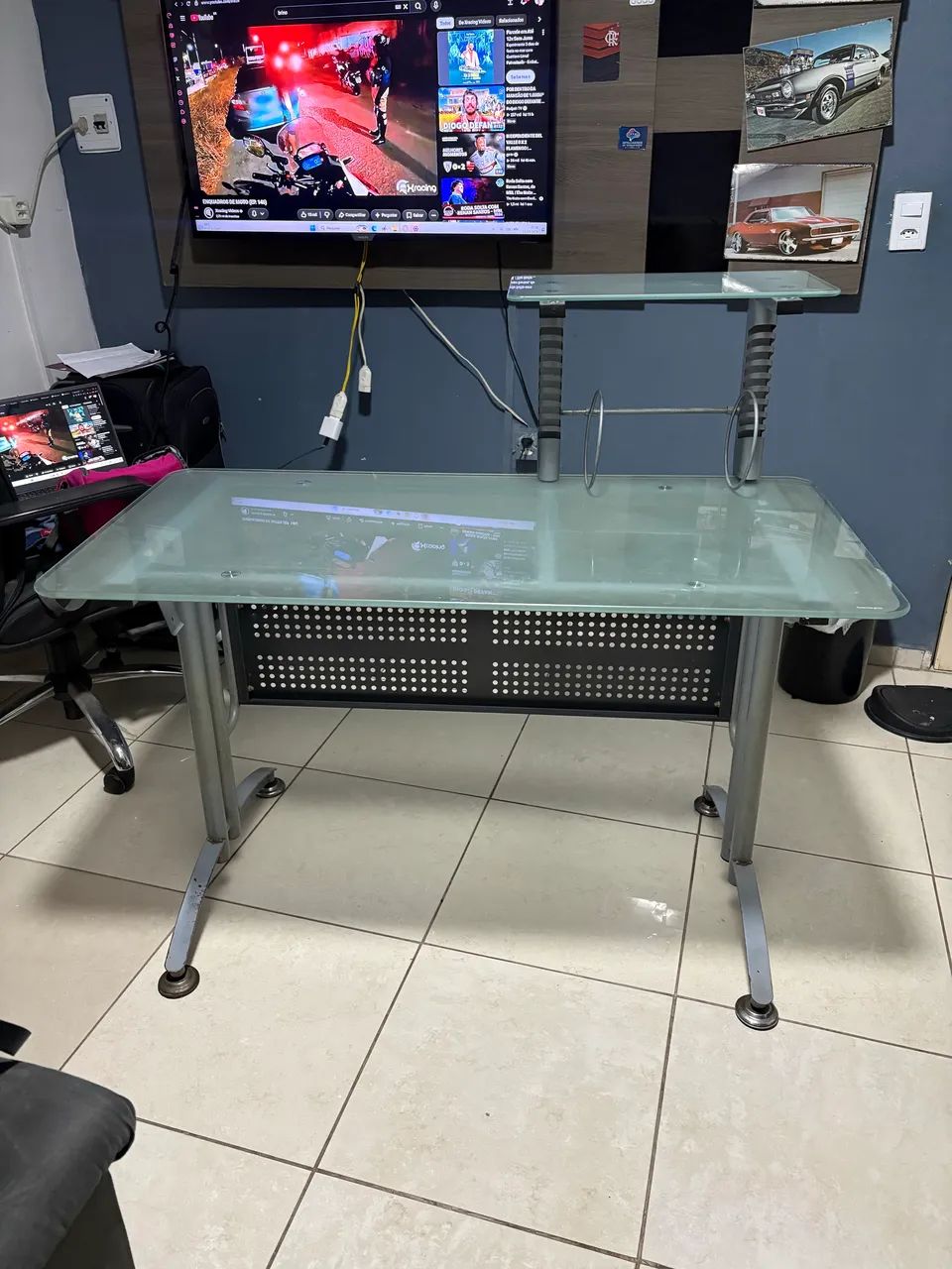 Mesa de Estudo de vidro - Foto 2