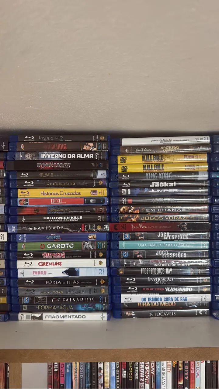 Filmes em blu-ray