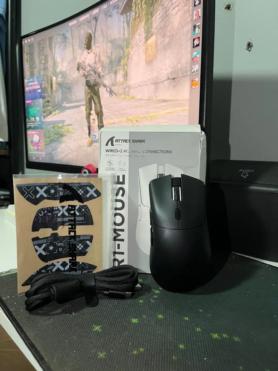 Mouse gamer Attack shark R1 - Foto 4