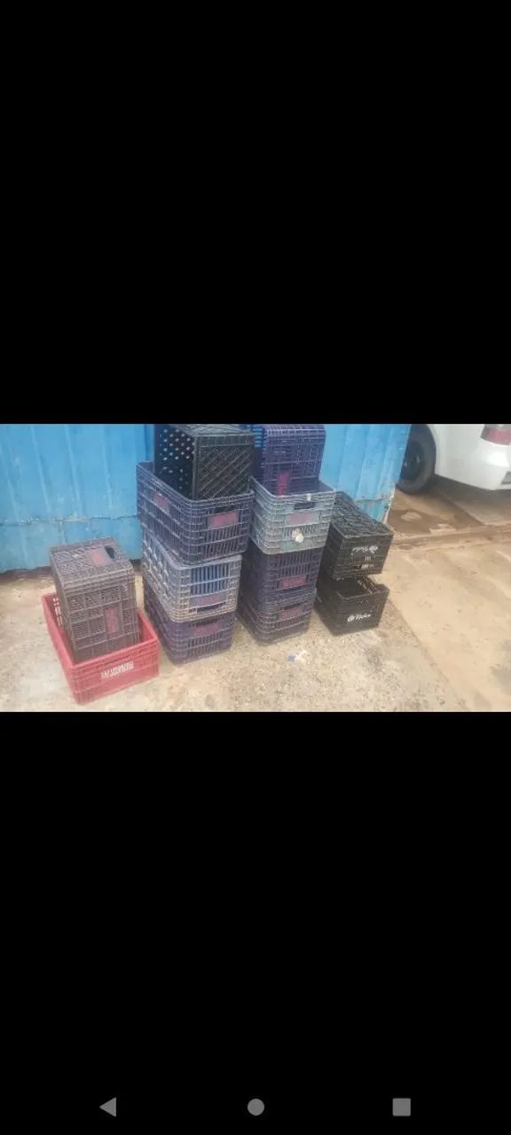 Caixas de plástico 