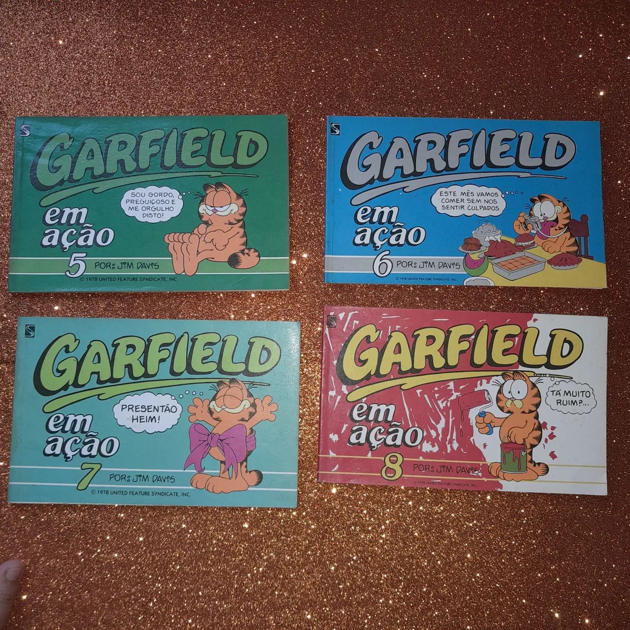 Garfield em Ação edição 05,06,07 e 08