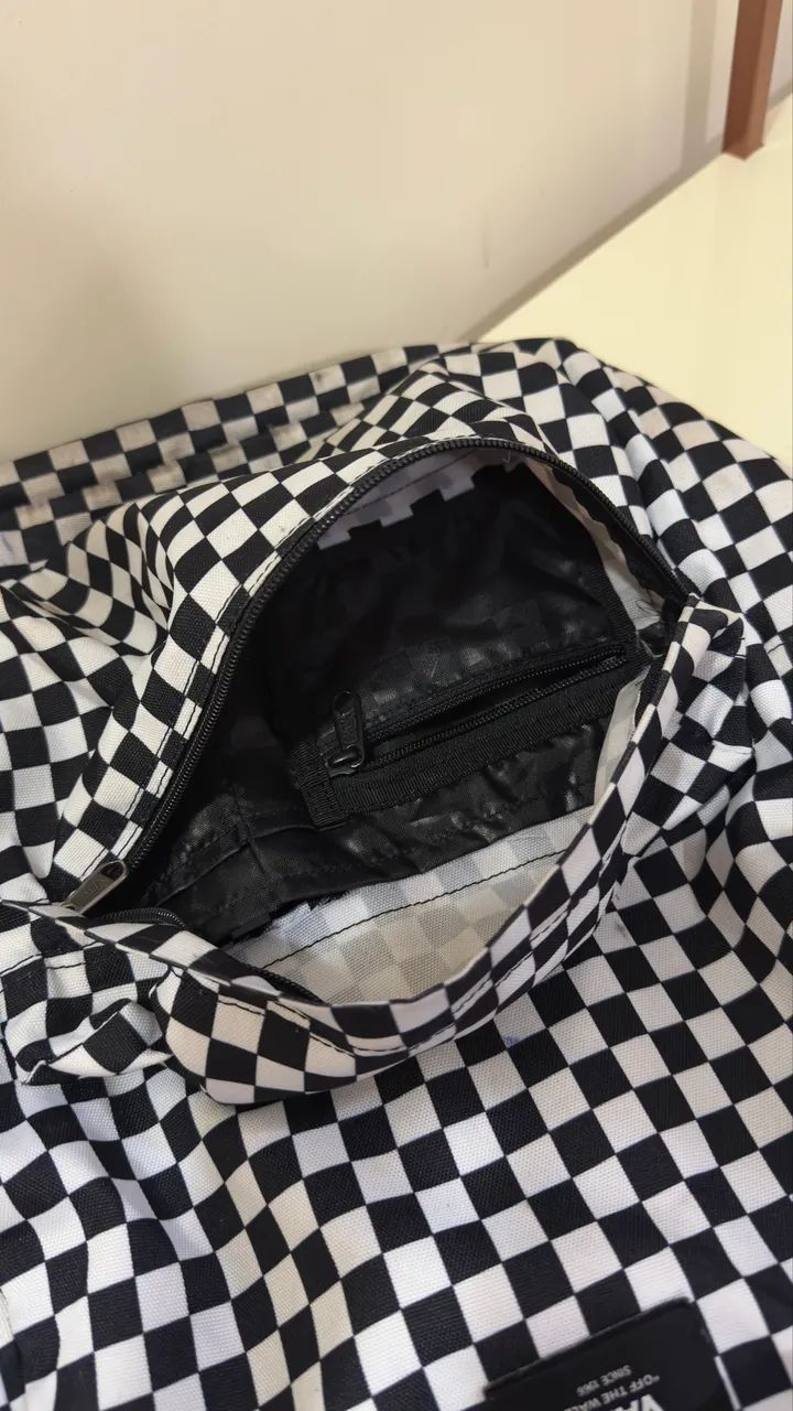 Mochila Vans Xadrez - Foto 3