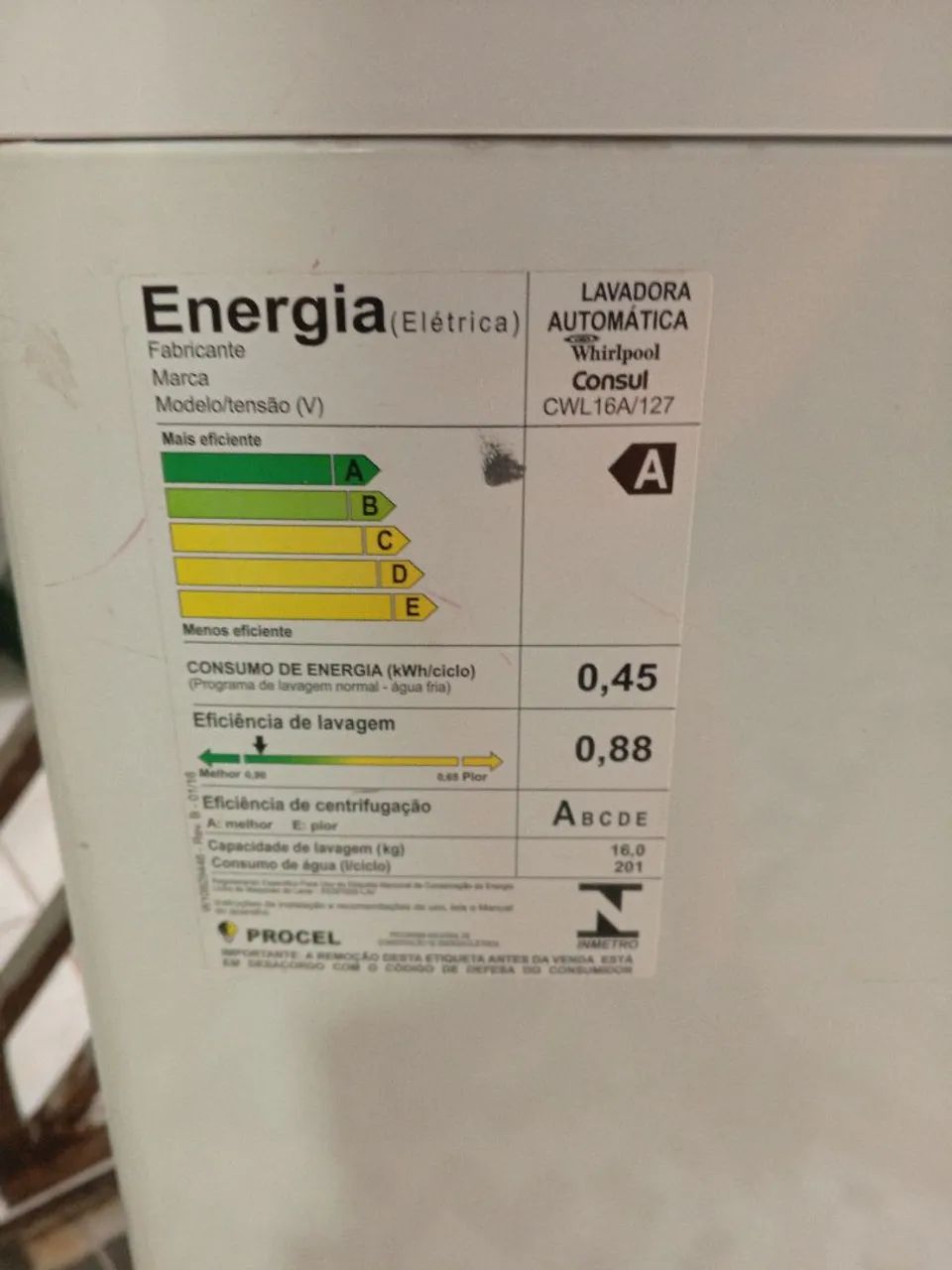 MÁQUINA DE LAVAR ROUPAS CÔNSUL 16KG 110V ENTREGO  - Foto 3