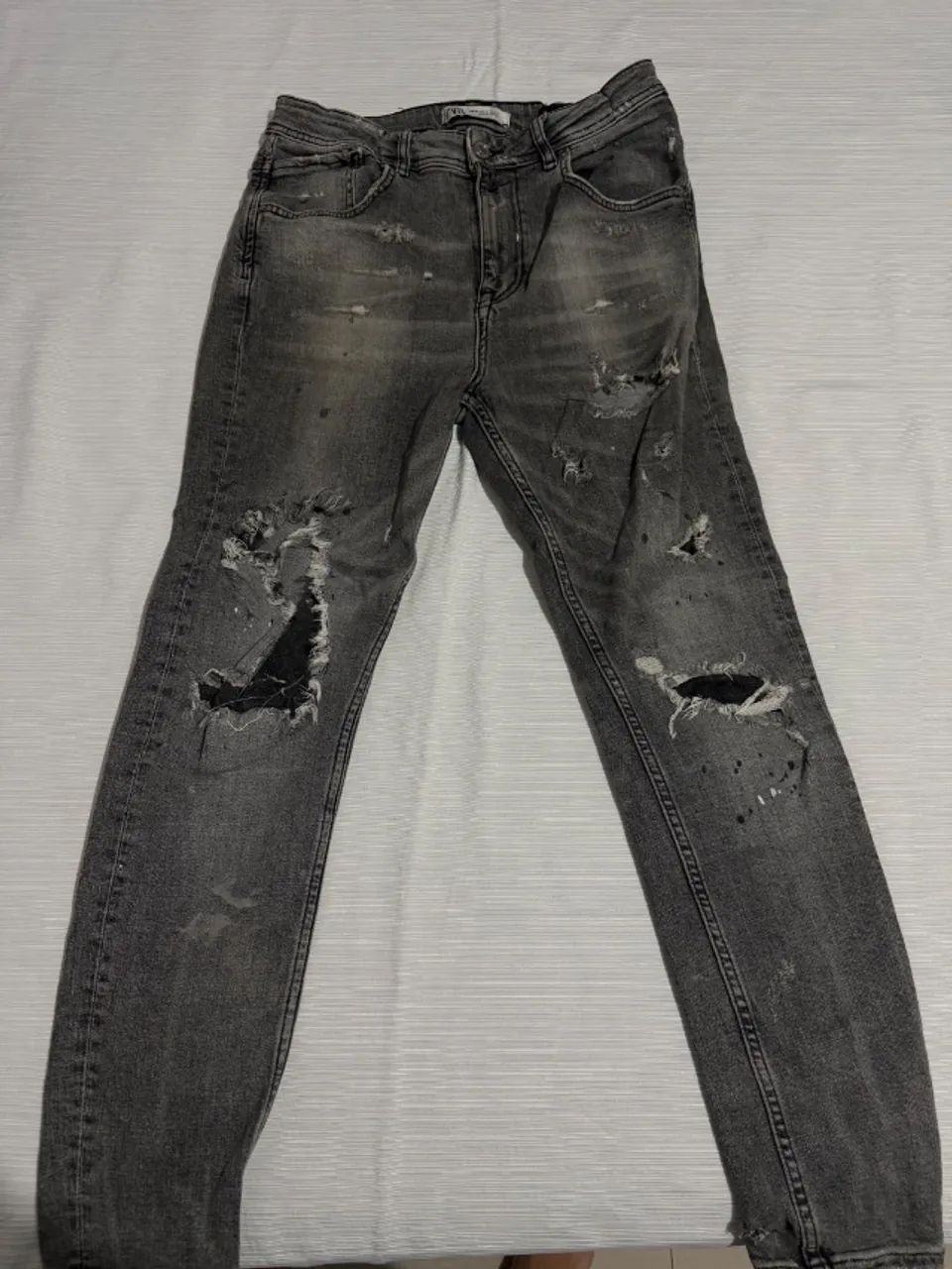Calça cinza zara