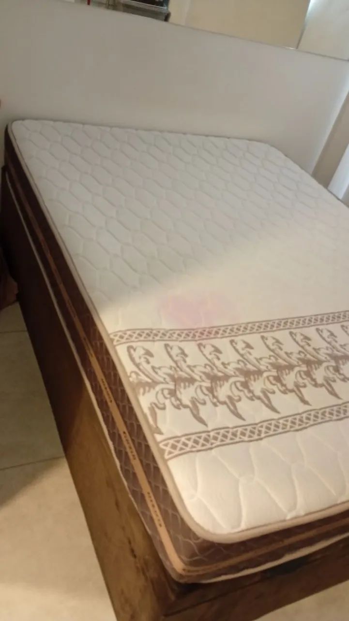 Cama box casal/ colchão  - Foto 2