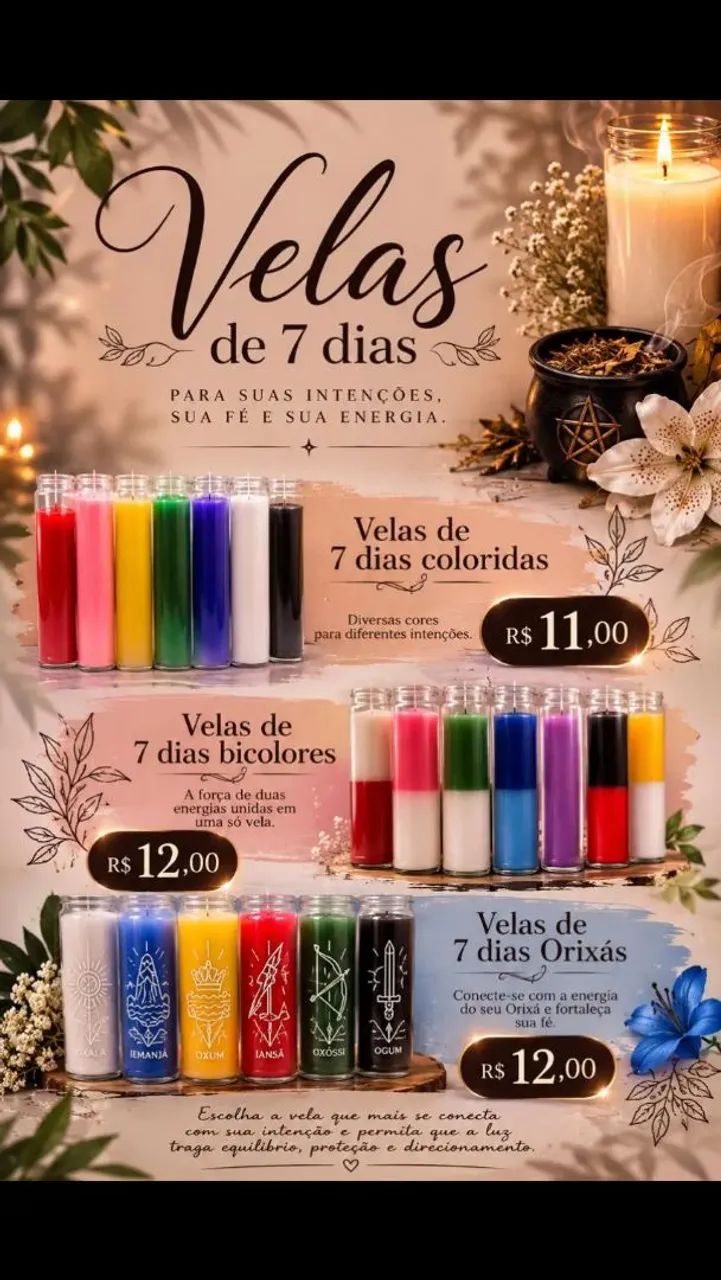 Velas palito e de 7 dias. - Foto 2