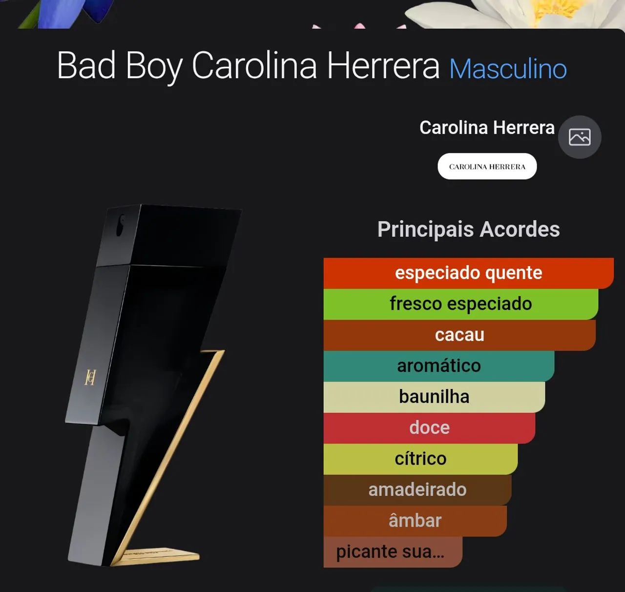 Perfume importado