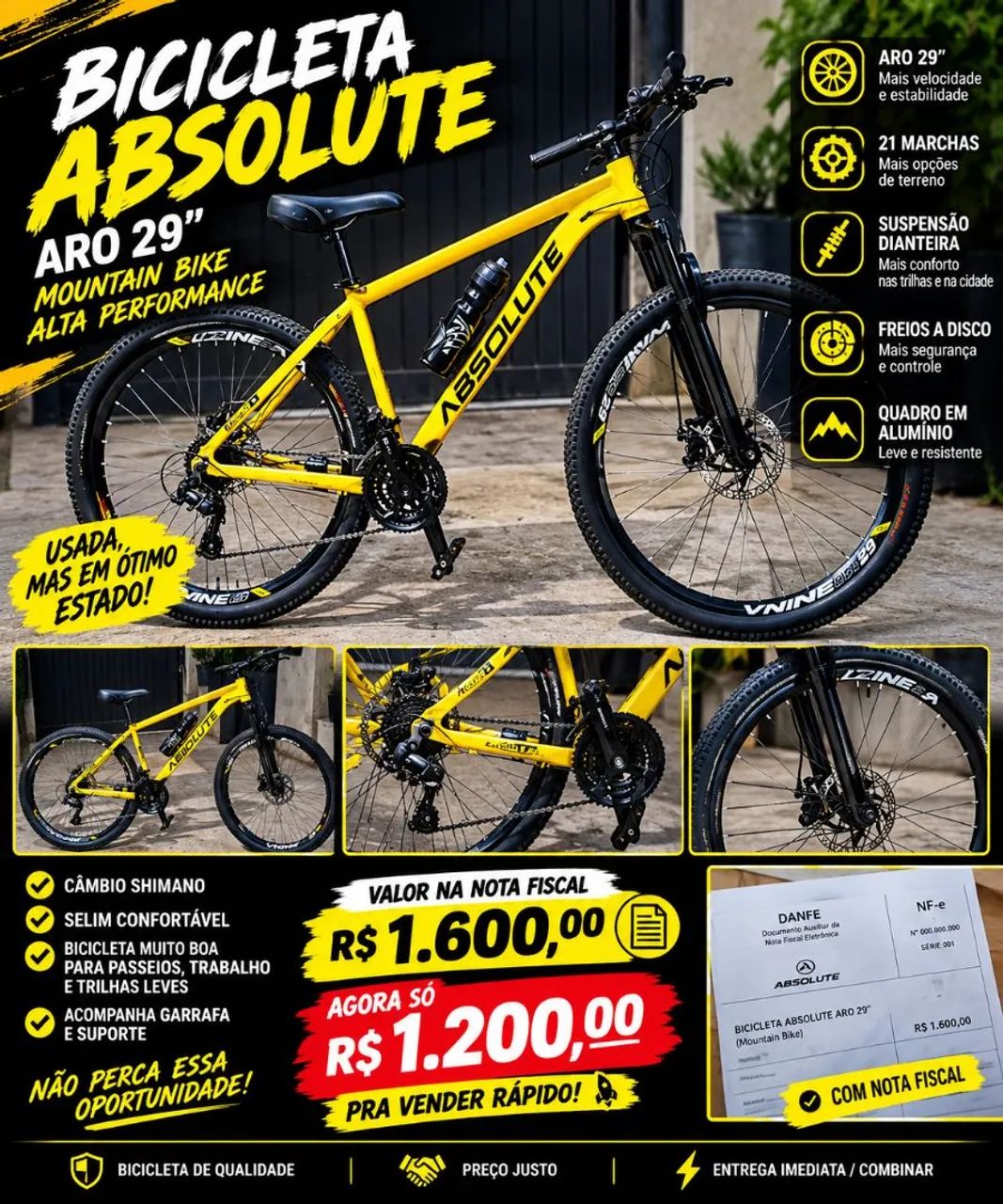 Bicicleta aro 29