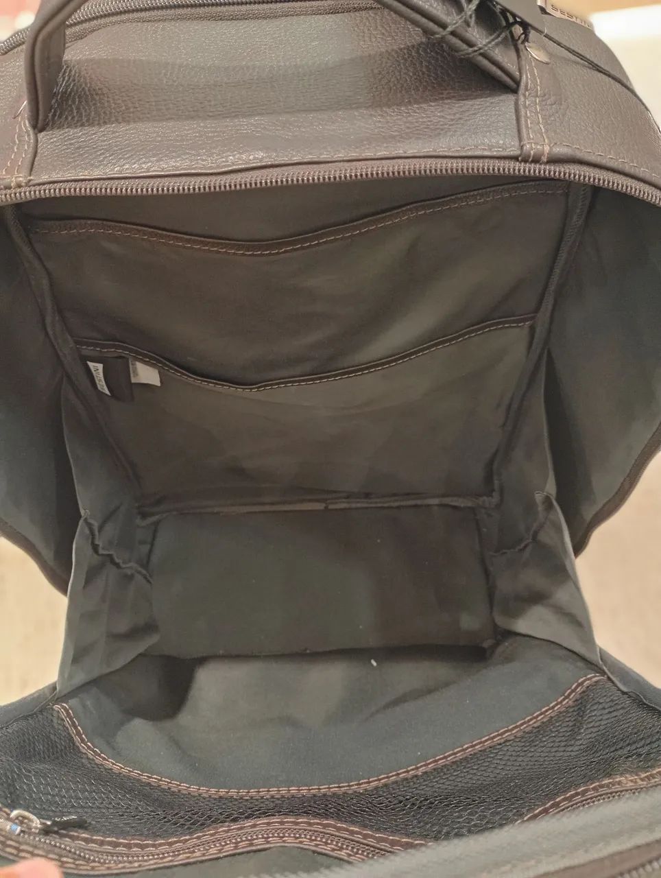 Mochila em couro italiano  - Foto 4