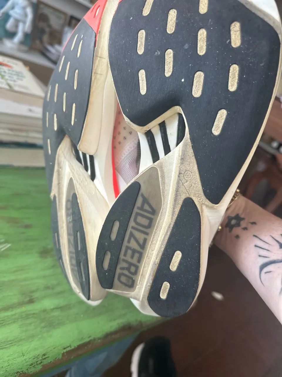 ADIDAS PRO ZERO PRO COM CARBONO 42 - Foto 3