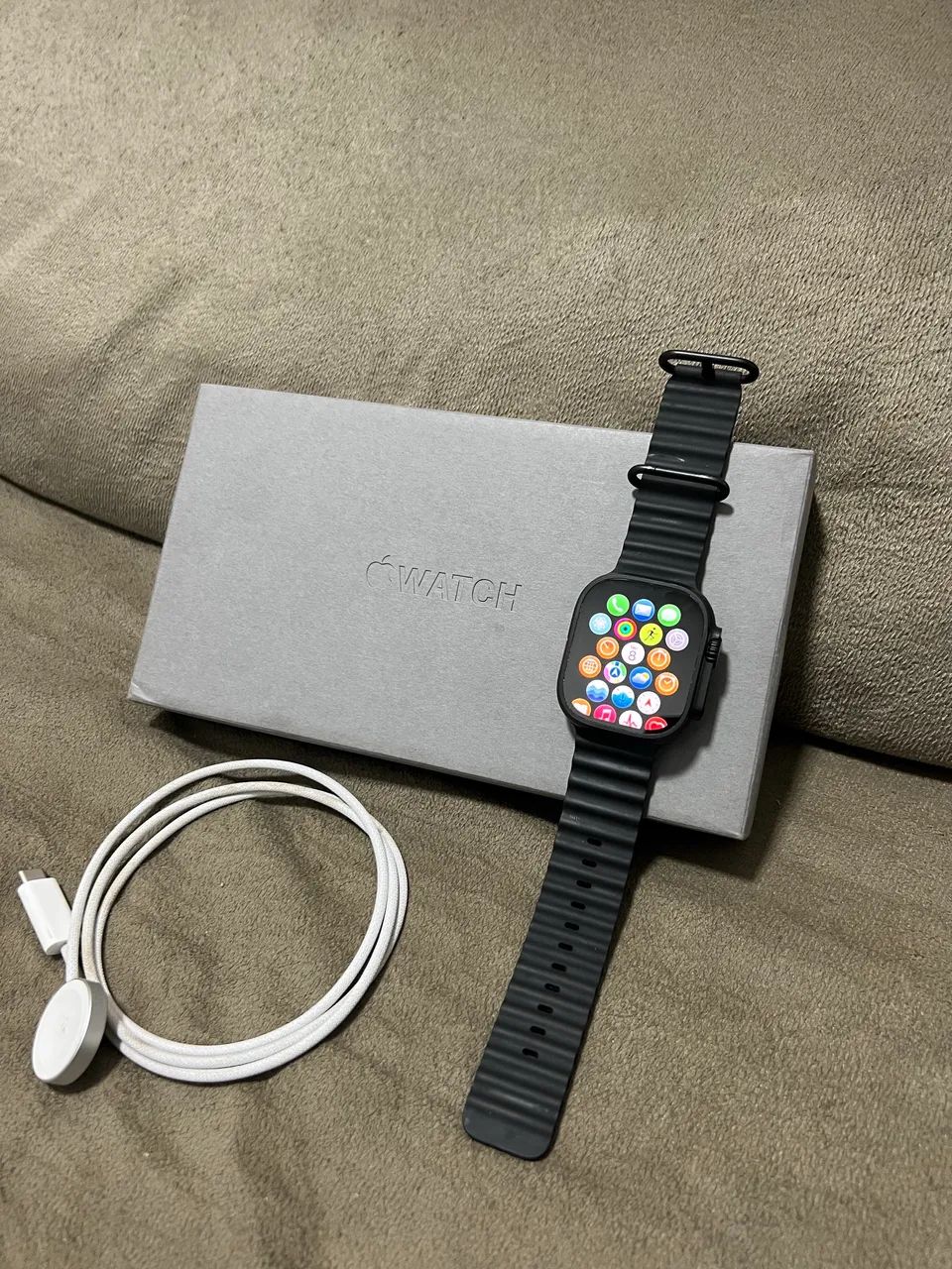 Apple Watch Ultra 3 black ocean Band - Foto 2