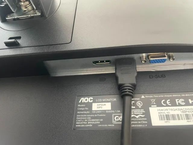 Monitor Aoc 21,5 Full Hd Pivot  - Foto 5