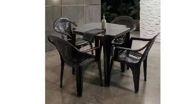 Conjunto de mesa plástica  - Foto 2