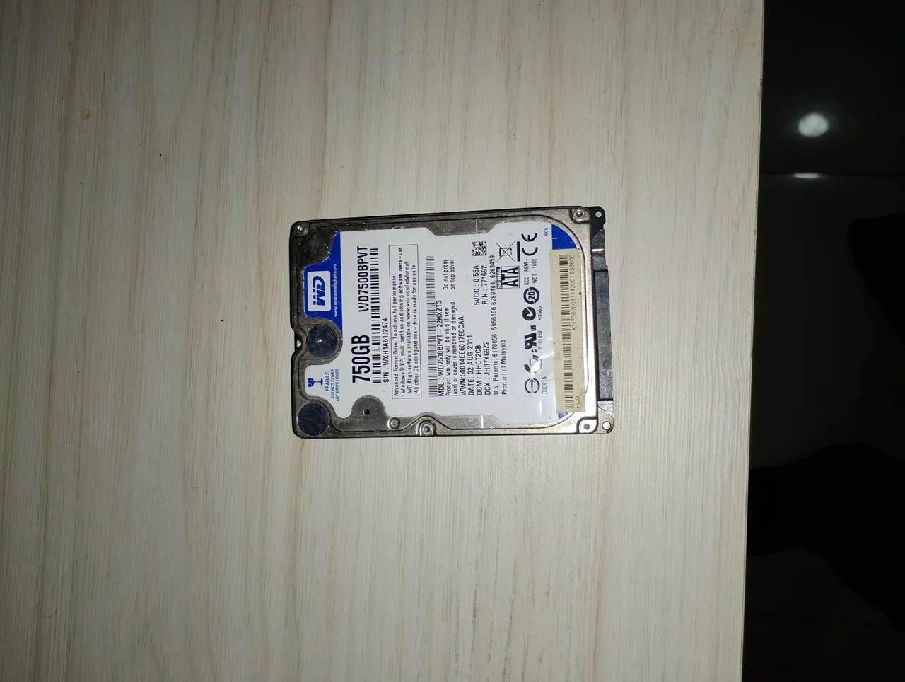 Vendo memória SSD, porém não sei se está funcionando 