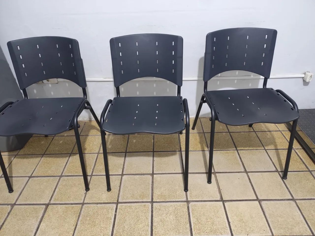 6 Cadeira para recepção 