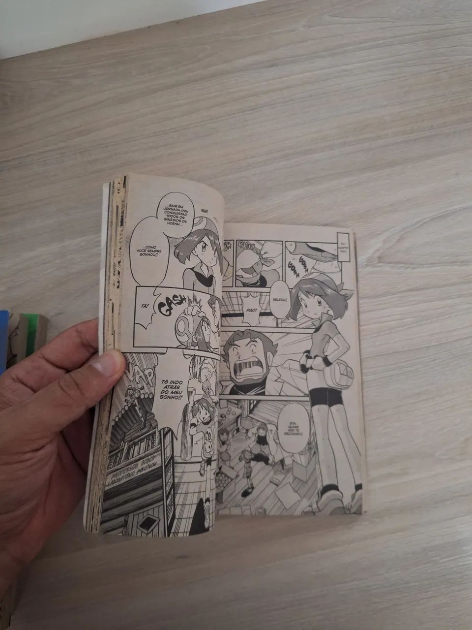 Lote Mangá Pokémon Ruby E Sapphire Vols 1, 2 E 3 - Panini - Foto 4