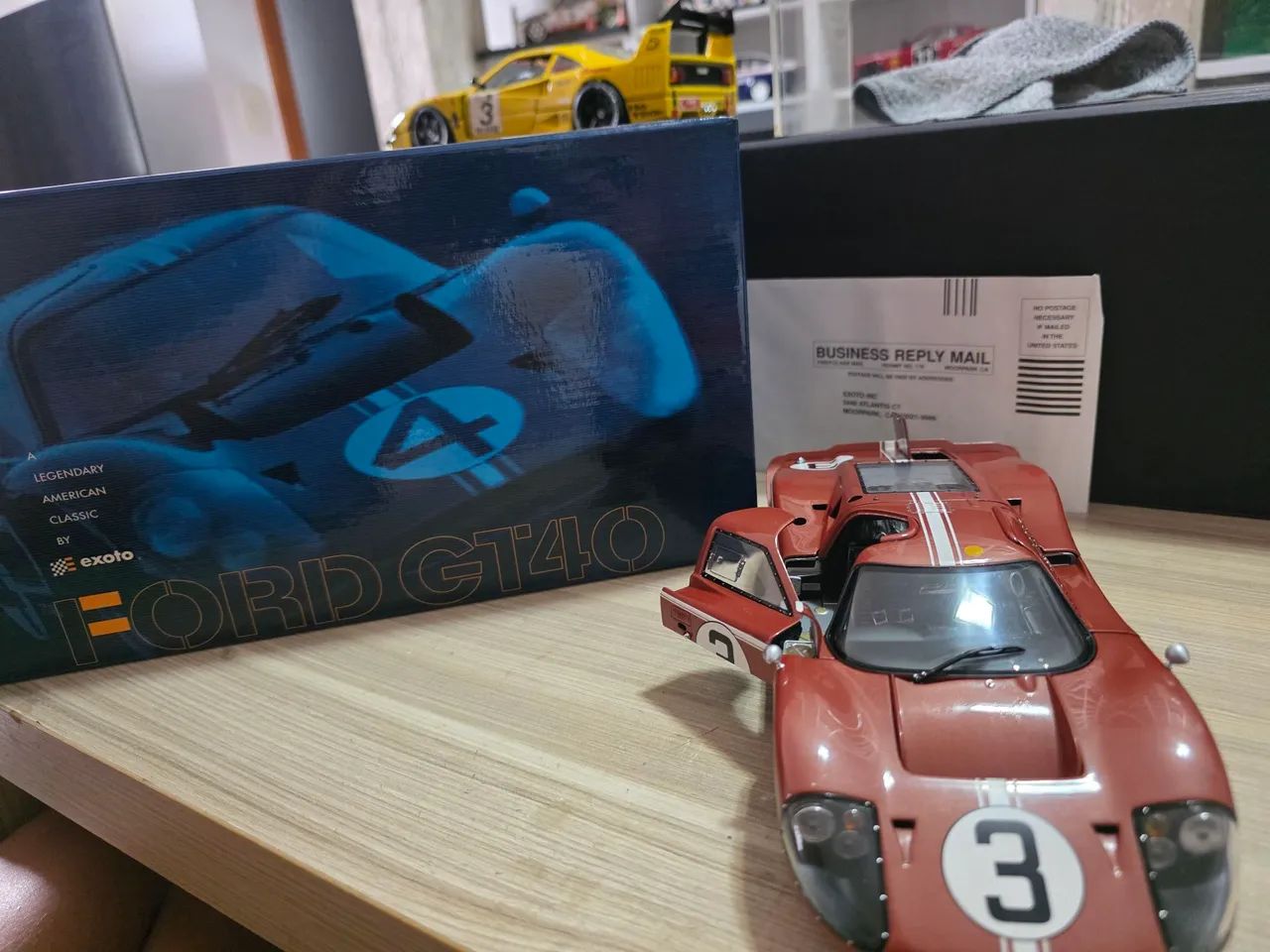 Miniatura 1.18 Ford gt40 Exoto #3 Lemans ultra rara - Hobbies e