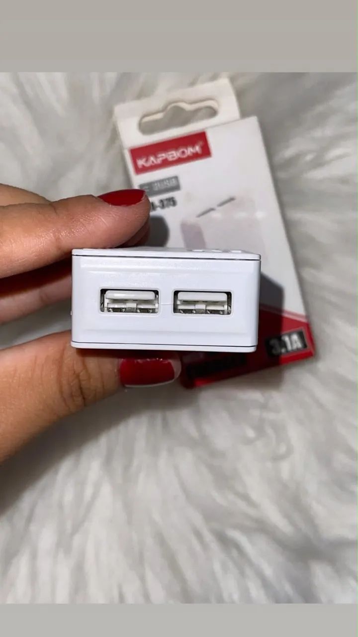 Fonte USB 2 entradas 3.A1  - Foto 5