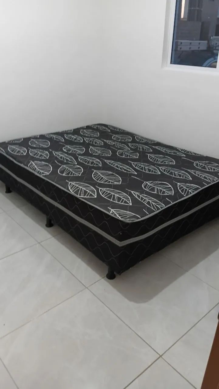 Cama box casal nova 