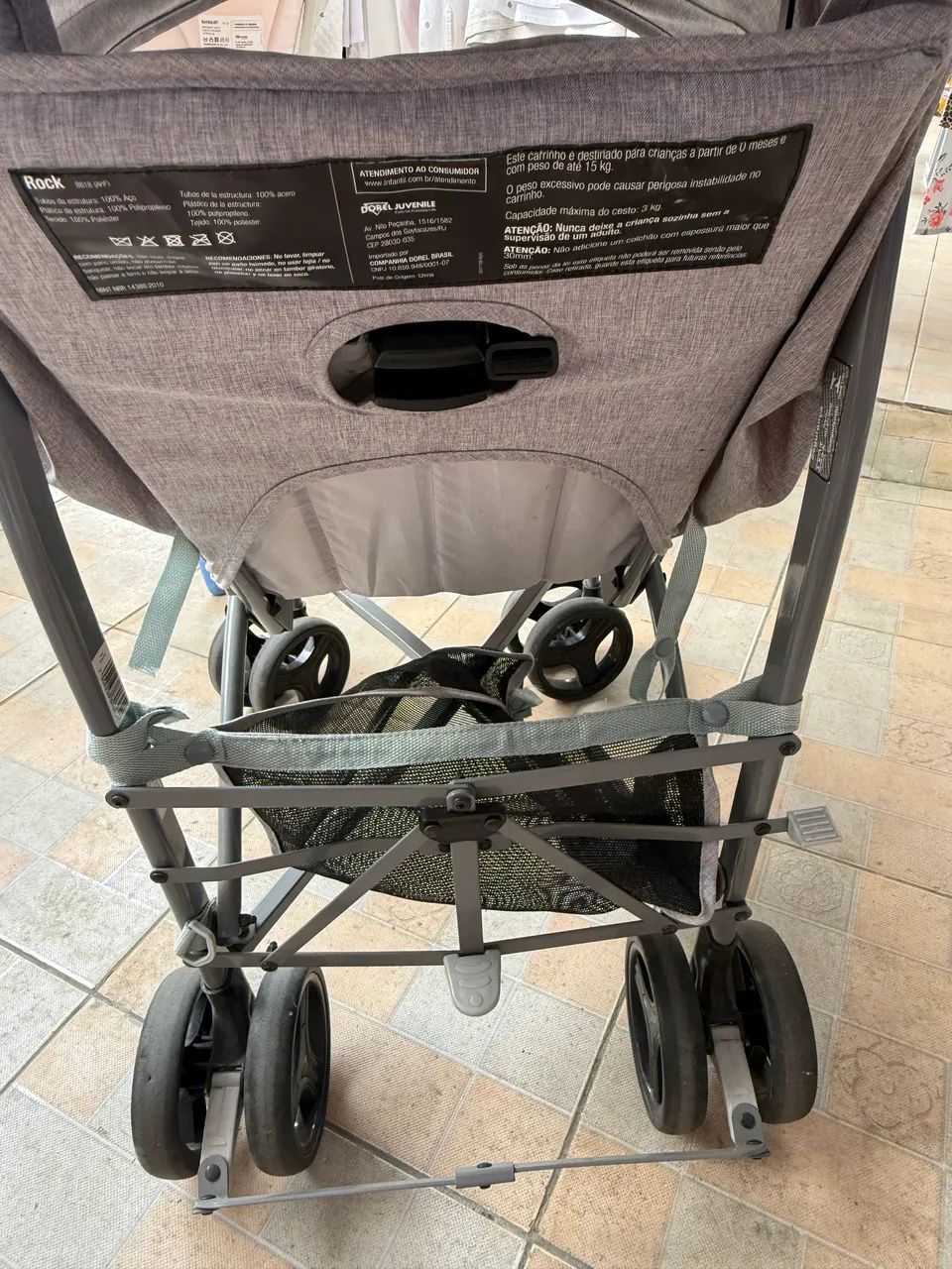Carrinho de bebê (seminovo) - Foto 3