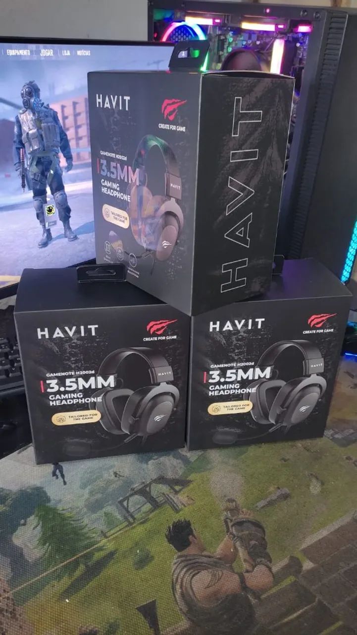 HEADSET GAMER HAVIT H2002D LACRADOS