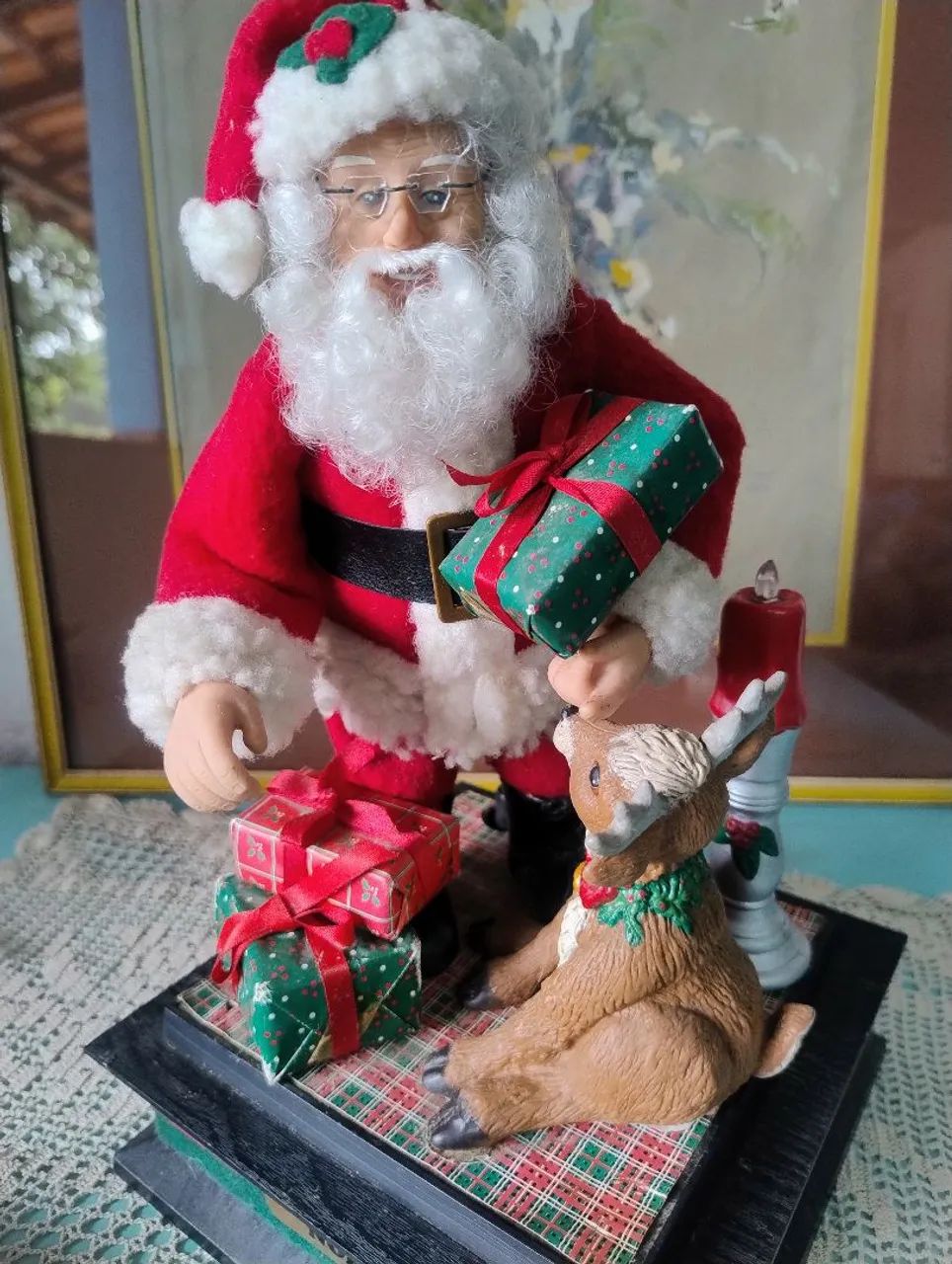 Antigo Papai Noel musical anos 90 - Foto 3