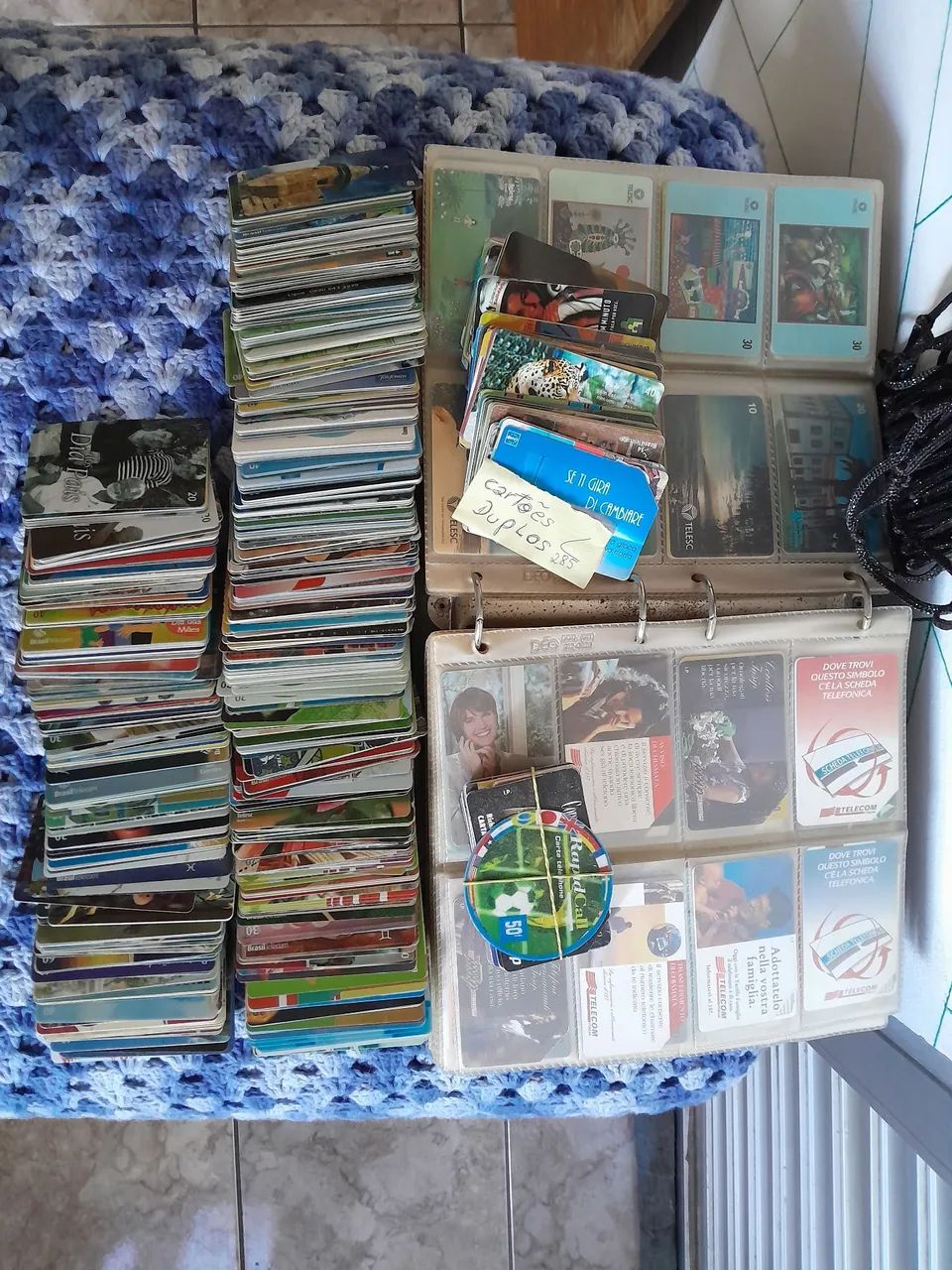 Cartões telefônicos 