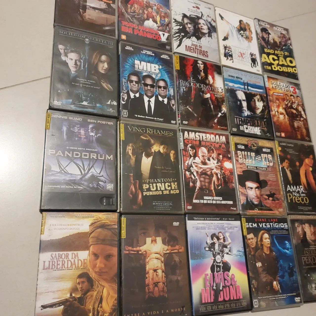 20 DVDs para amante de mídia física