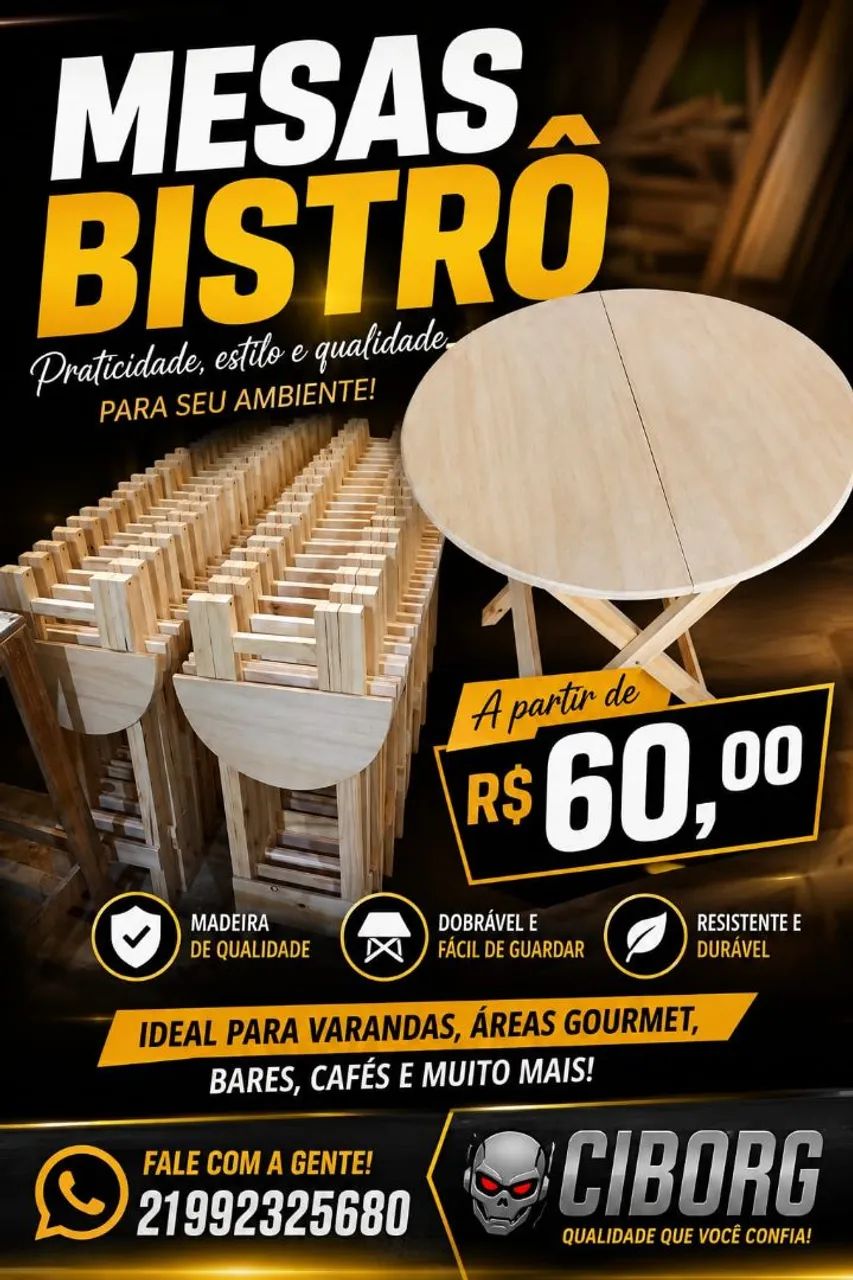 Mesa bistrô 