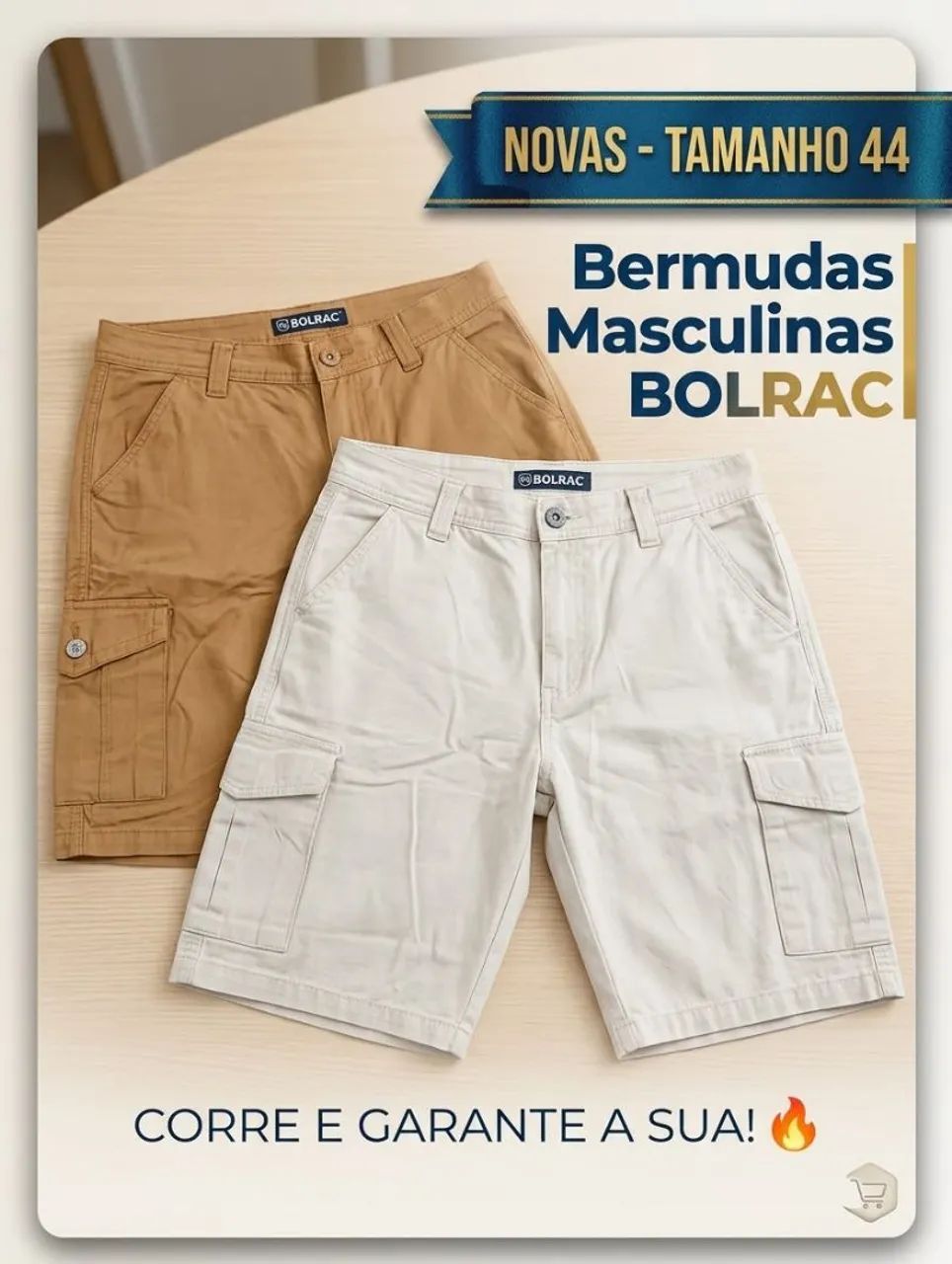 Bermuda masculina 