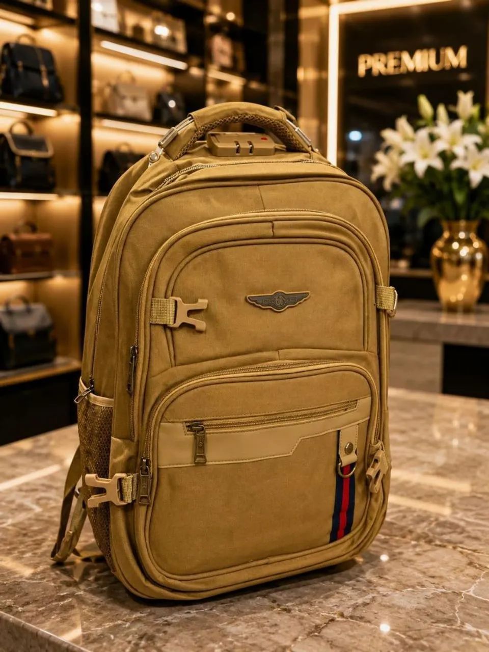 Mochila masculina reforçada.  - Foto 2