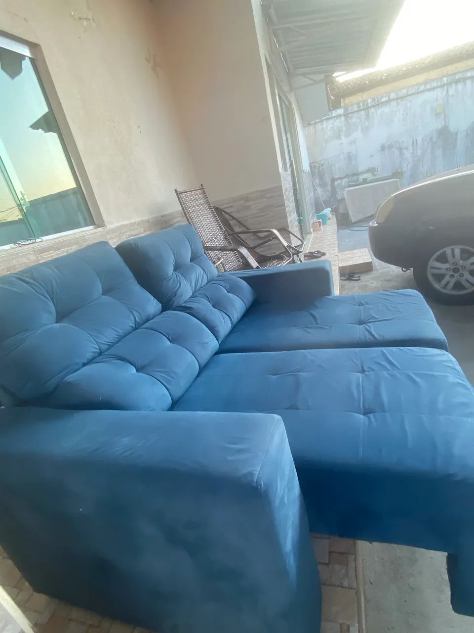 Sofá retrátil 2 lugares