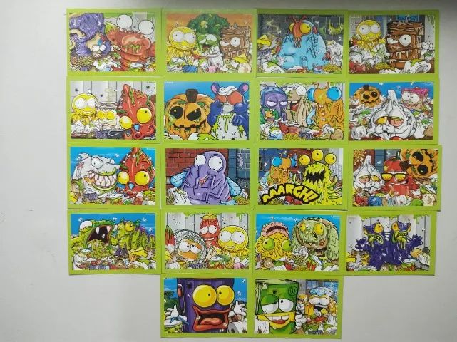Figurinhas do Álbum Trash Pack - Foto 2