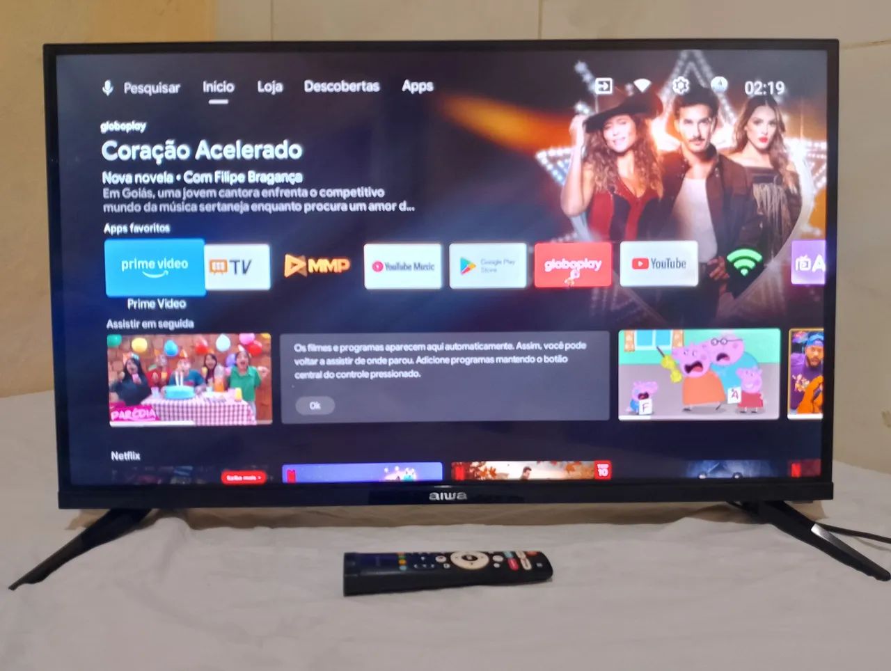 Vendo essa tv aiwa 32 polega  Nova