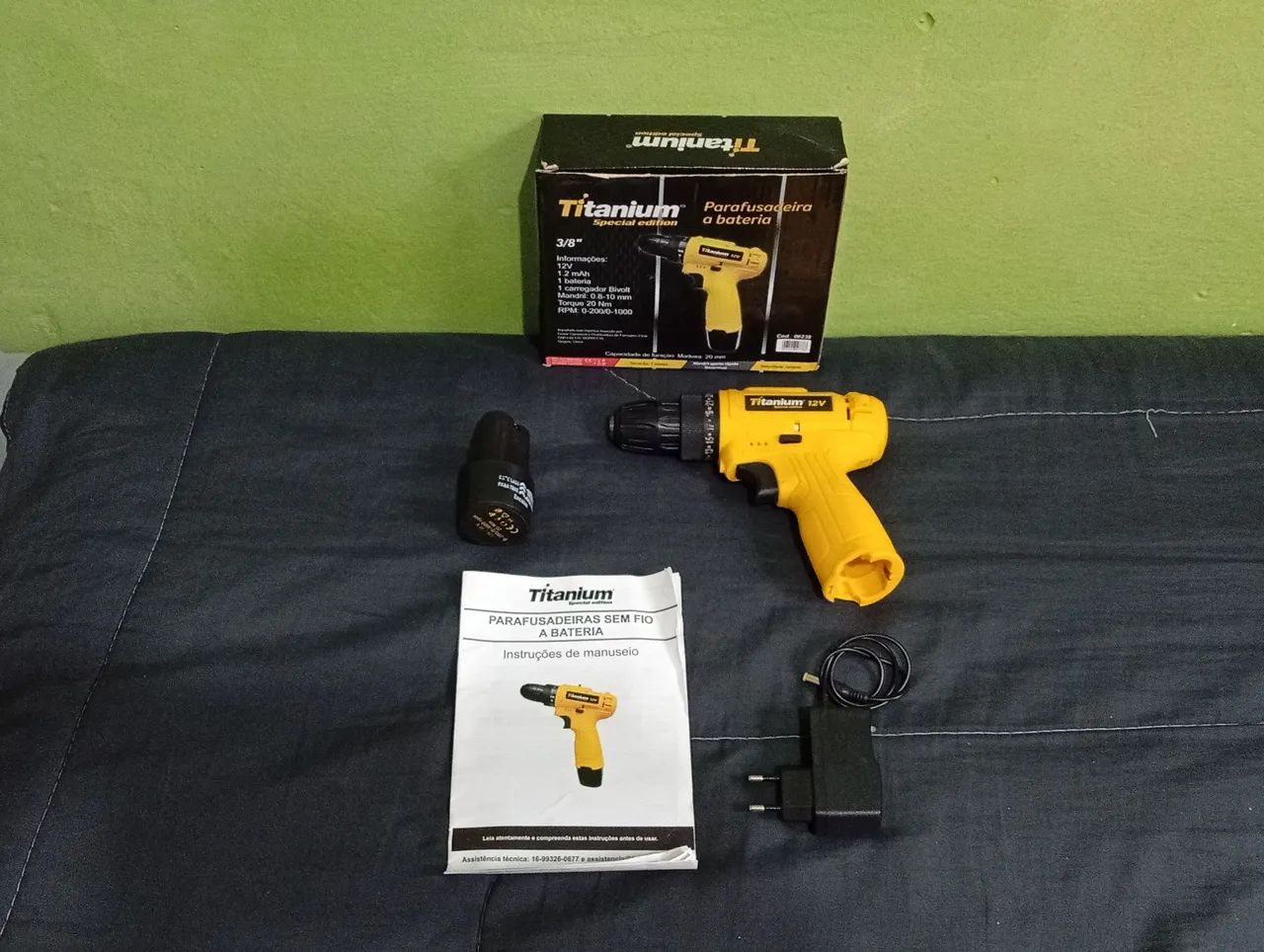Parafusadeira e furadeira 